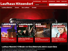Tablet Screenshot of laufhaus-hitzendorf.at